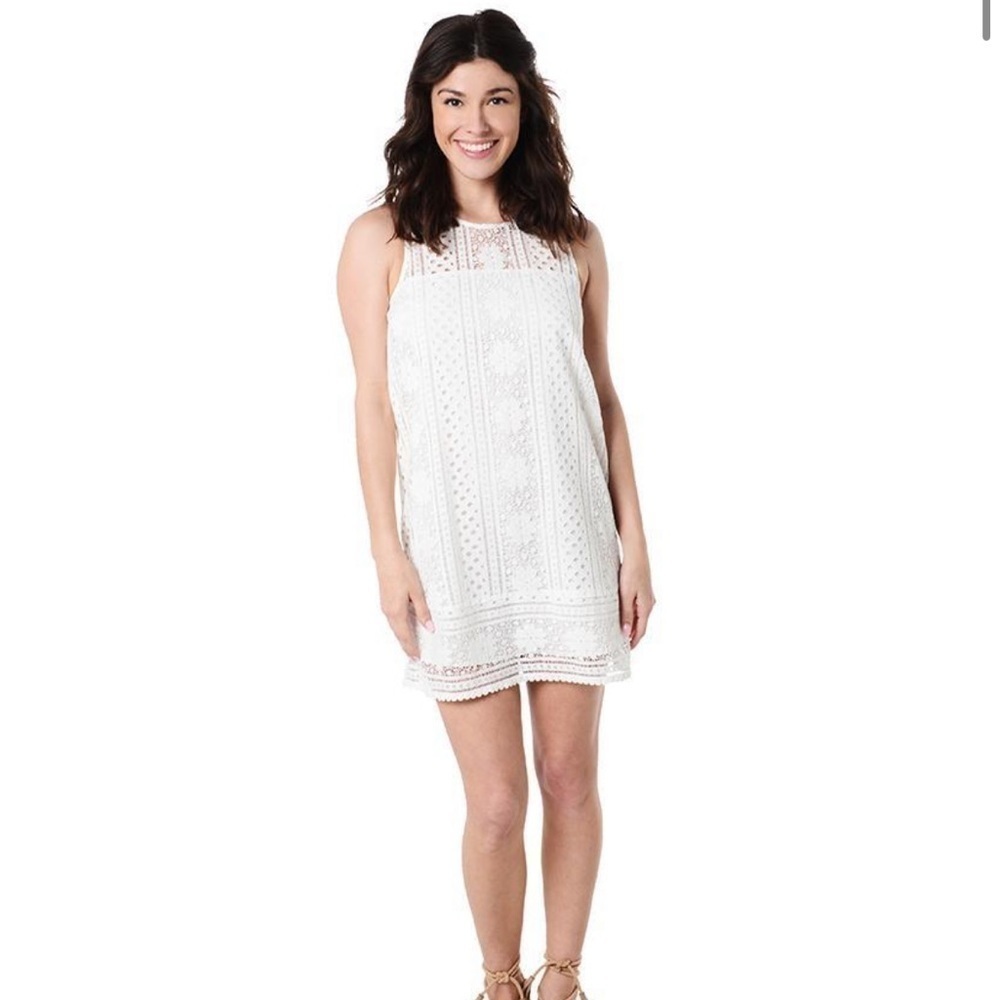 Cupcakes And‎ Cashmere Luca Lace Dress White Sz XS